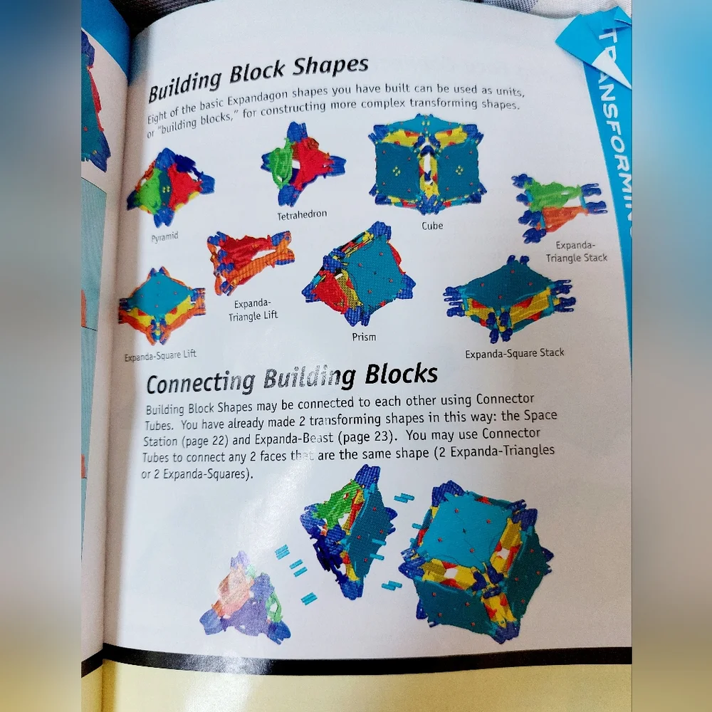 Expandagon Building Geometry Toy Set‎ Hoberman STEM